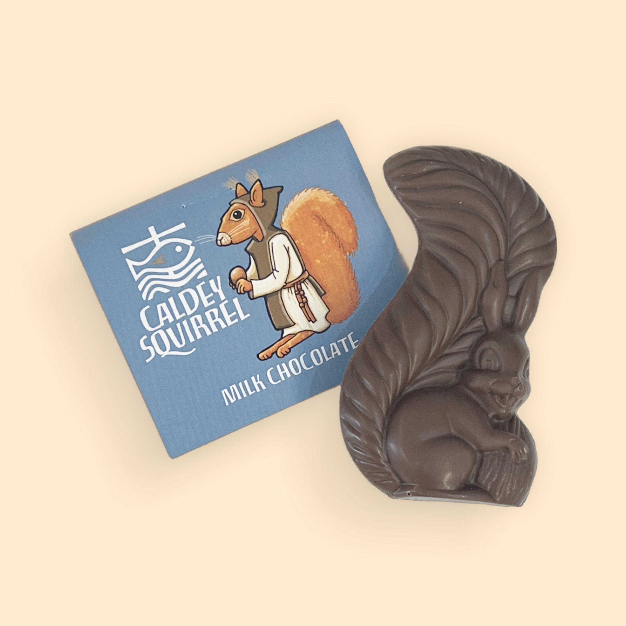 Caldey Milk Chocolate Squirrel 45g Caldey Island Online Shop